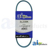 A & I Products Aramid Blue V-Belt (3/8" X 23" ) 9.5" x4" x0.5" A-3L230K